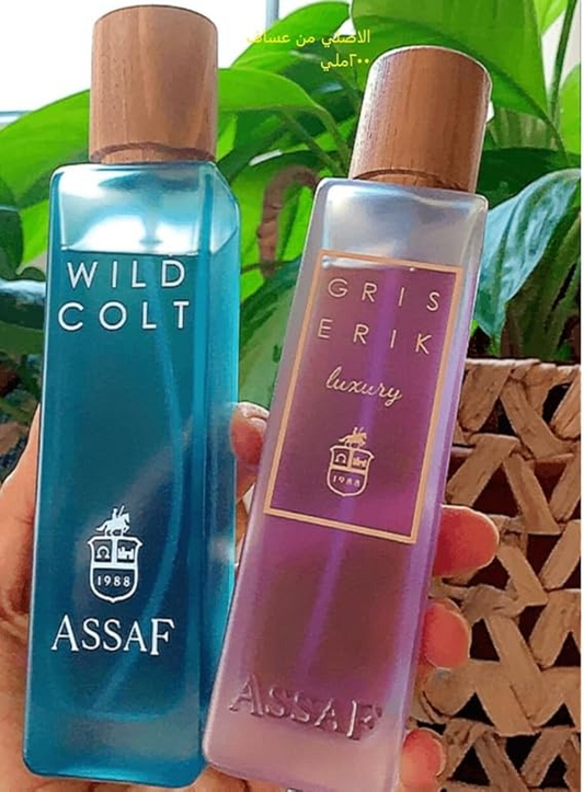 LAST DAY OF DISCOUNT🔥  ASSAF WILD COLT + GRIS ERIK PERFUME SET –  400ML