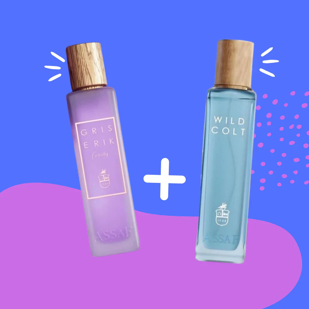 LAST DAY OF DISCOUNT🔥  ASSAF WILD COLT + GRIS ERIK PERFUME SET –  400ML